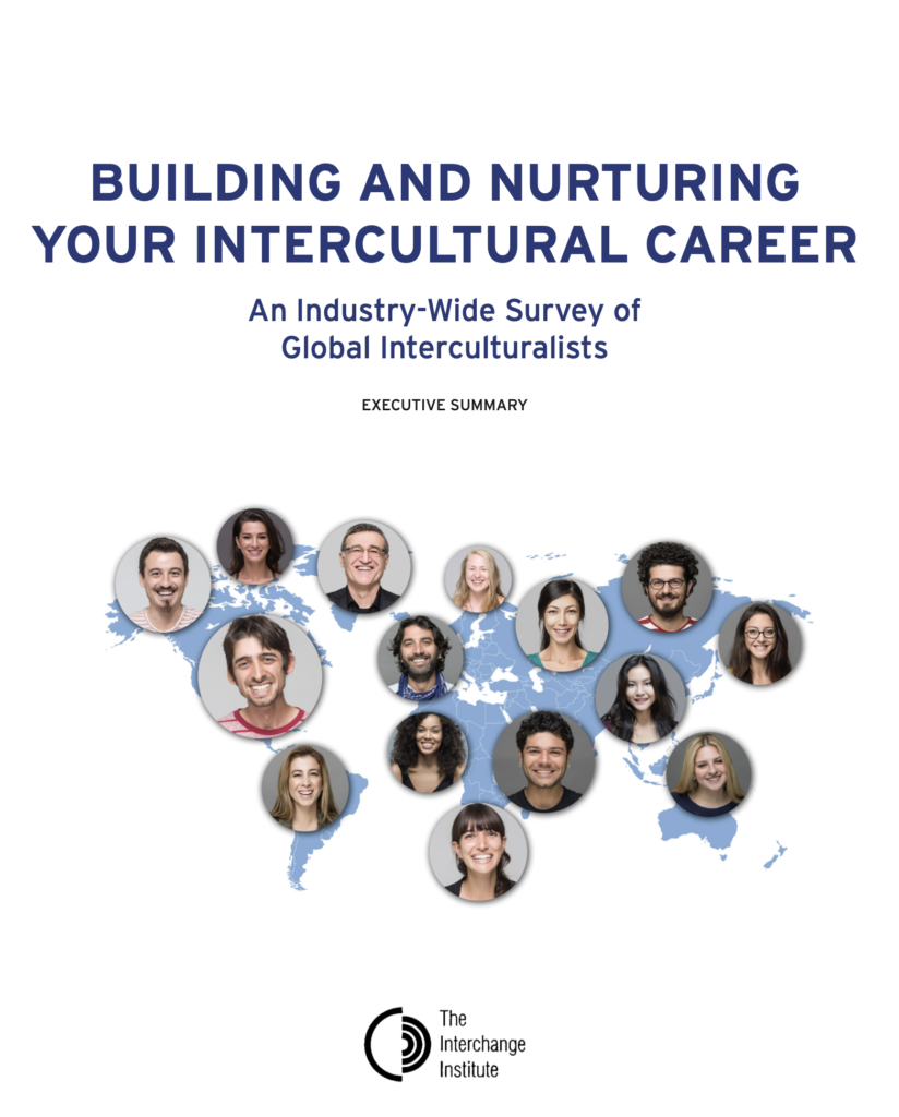 alt="building and nurturing your intercultural career report front page"